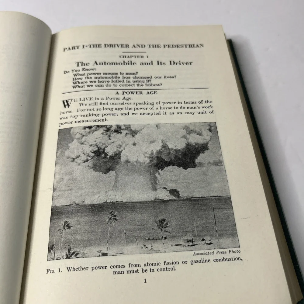 Vintage Book Sportsmanlike Driving Book American Automobile Association 2nd 1953
